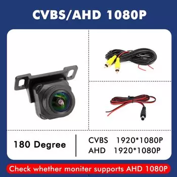 SMARTOUR AHD 1080P CCD CVBS 180-градусный объектив «рыбий глаз» Автомобильная камера переднего/заднего вида Starlight ночного видения Автомобильная камера заднего вида