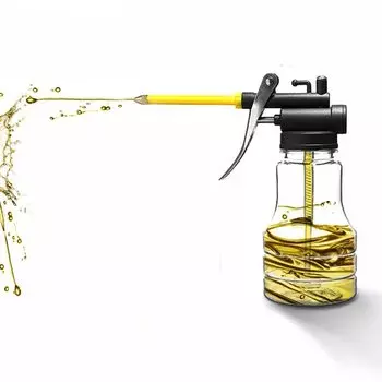 Смазочный пистолет масляный насос масло может Прозрачный Насос высокого давления для смазки масла 250 мл