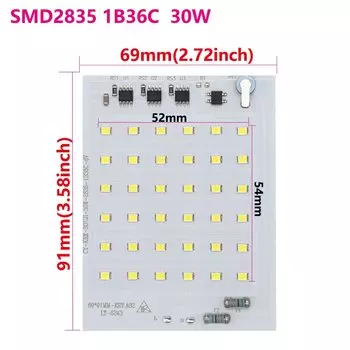 SMD2835 LED модуль BING&SEN 10-100Вт 220В