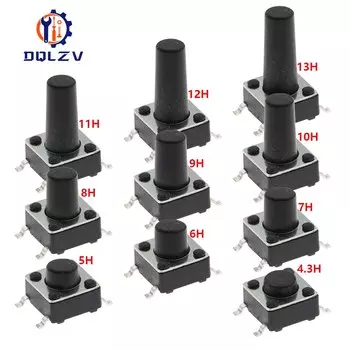 SMD переключатель DQLZV 6*6*4.3 мм