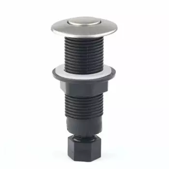 25 мм сменная кнопка воздушного переключателя из нержавеющей стали для гейзера, утилизация мусора для кухни, кнопка переключения процессора пищевых отходов