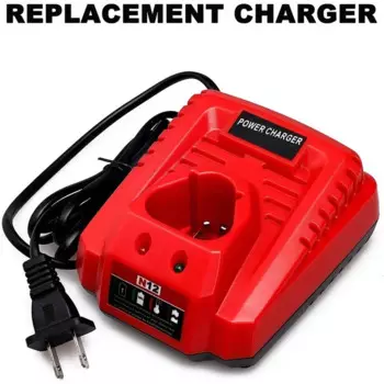 Сменное зарядное устройство для литий-ионных аккумуляторов Milwaukee M12 10,8 V 12V 3.0A N12 48-59-2401 48-11-2402