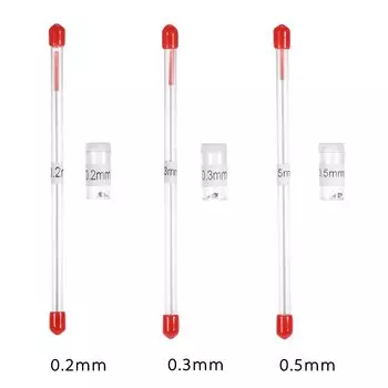 Сменные иглы Nasedal для аэрографа 0,2 мм 0,3 мм 0,5 мм