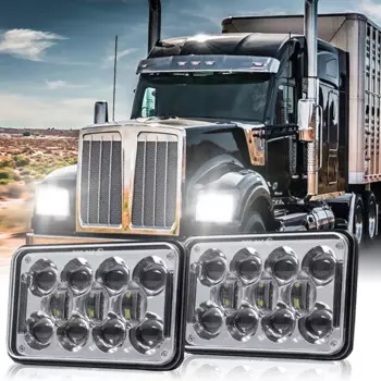 Сменные Квадратные Светодиодные фары 4x6 светодиодный для Kenworth T800, T400, T600, W900B, для GMC, Chevrolet, H4651, H4652, H4656, H4666, H6545