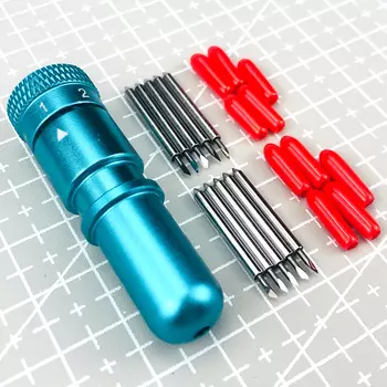 Сменные лезвия плоттера AIBOULLY, вольфрамовая сталь, 10 шт. + держатель