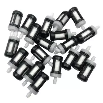 Сменные топливные фильтры 3/16 дюйма, подходит для триммера для бензопилы STIHL FS45 FS55R FS86 FS90R FS100 MS192T SH55 SH56 SH86, 20 шт./упаковка