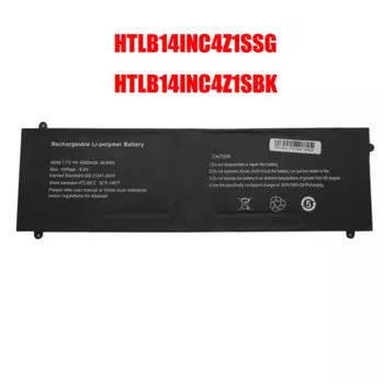 Сменный аккумулятор для ноутбука Hyundai, для HyBook HTLB14INC4Z1SSG HTLB14INC4Z1SBK, 4000 мАч, 7,7 В, 7 контактов, 6 линий, новинка