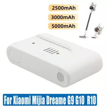 Сменный аккумулятор для пылесоса XIAOMI G9/G10, аксессуары для XIAOMI g9, 5000 мАч, g10, 4000 мАч, 18650, аккумулятор
