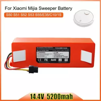 Сменный аккумулятор для робота-пылесоса Xiaomi, 14,4 В, 5200 мАч