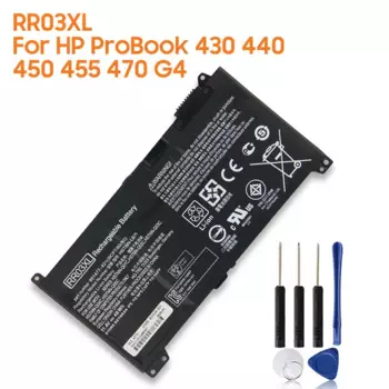 Сменный аккумулятор RR03XL HSTNN-LB7I для HP ProBook 430 440 450 455 470 G4, перезаряжаемый аккумулятор для планшета 3930 мАч