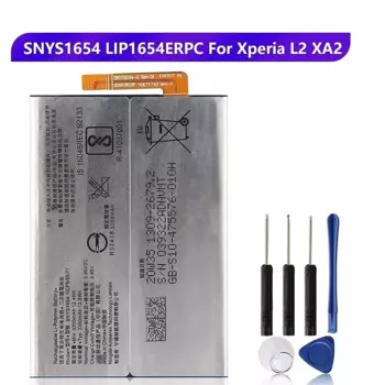 Сменный аккумулятор SNYS1654 LIP1654ERPC для SONY Xperia XA2 L2 H3321, аккумуляторная батарея для телефона 3300 мАч
