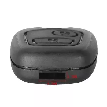 Сменный чехол KEYYOU для Toyota Peugeot 107 206 207 306 407 для Citroen C1 C2 C3, пульт дистанционного управления, 2 кнопки, чехол без логотипа