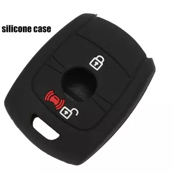 Сменный Чехол-оболочка для пульта дистанционного управления jingyuqin с 2 кнопками для SsangYong Actyon Kyron Rexton, Korando с неразрезанным лезвием для автомобильных ключей