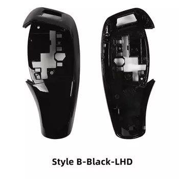 Сменный чехол рычага переключения для BMW X5 F15 2014-2018 X6 F16 2015-2019 Ручка рычага переключения передач из АБС-углеволокна с узором