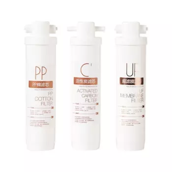 Сменный фильтр для воды 5 микрон, аксессуары для фильтров для воды PP UDF CTO, мембранный фильтр для воды UF с обратным осмосом
