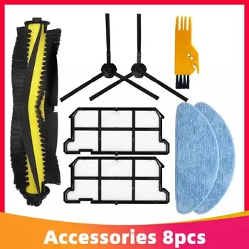 Сменный фильтр Hepa для Chuwi iLife V7 / V7s / V7s Pro V7s Plus, насадка на швабру, основная и боковая вращающаяся щетка, запчасти для пылесоса