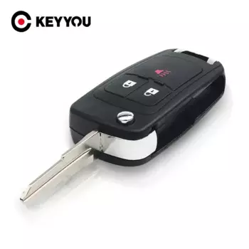 Сменный флип KEYYOU для Chevrolet Spark 2012 2013 2014 2015 2016, 3/2 + 1 кнопки, чехол для дистанционного ключа автомобиля, брелок