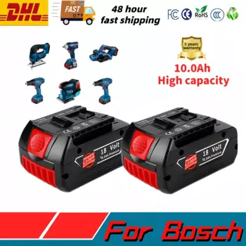 Сменный литий-ионный аккумулятор BAT610G + AL1820CV для Bosch professional, 18 в, 14,4 Ач, для быстрой зарядки Bosch,-18 в