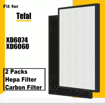 Сменный Углеродный фильтр H13 Hepa XD6074 XD6060 для TEFAL PU4026 PU4026F0 PU4066 PU4066G1 PU4067 PU4067F1
