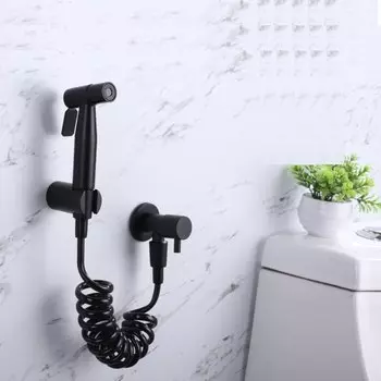 Смеситель для биде MTTUZK матовый черный