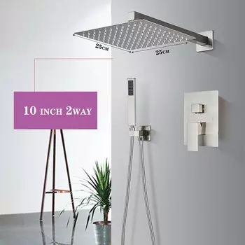 Смеситель для душа Wanmivezlo матовый никель