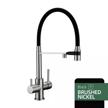 Смеситель для кухни Smesiteli Gunmetal