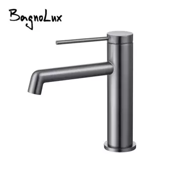 Смеситель для раковины Bagnolux Gun Grey