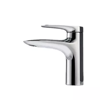 Смеситель для раковины в ванную комнату, смеситель из латуни для горячей и холодной воды, смеситель для раковины с одним отверстием