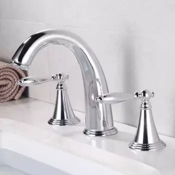 Смеситель для раковины ZGRK бронзовый керамический