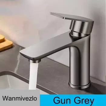 Смеситель для ванной комнаты из нержавеющей стали 304, выход для горячей и холодной воды, смеситель для раковины в ванной комнате, смеситель для раковины, смеситель для умывальника