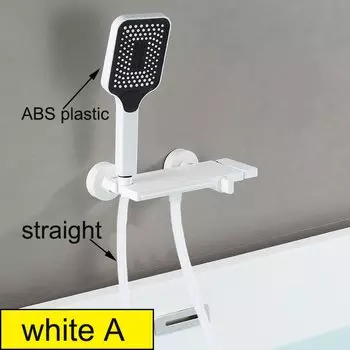 Смеситель для ванны JIEFADZ современный водопад латунный