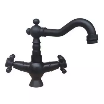 Смесители для раковины бронзовый кран для раковины ванной комнаты с масляной прорезинкой Поворот на 360 градусов двойная ручка кухонный смеситель для раковины краны Nnf338