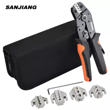 SANJIANG Обжимные клещи с храповым механизмом