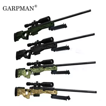 Снайперская винтовка AWP 120 см 1:1, 3D бумажная модель оружия, пистолет, пазл, бумажная игрушка ручной работы