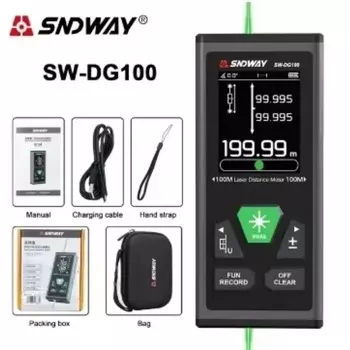 SNDWAY Двойной лазерный дальномер 60/100 м