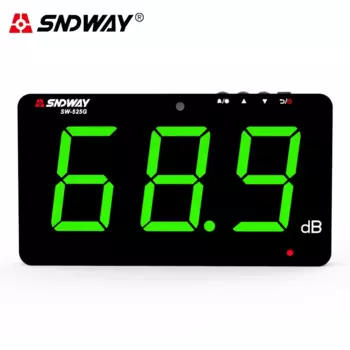 SNDWAY настенный измеритель уровня звука 30-130 дБ измерительный прибор тестер децибел измеритель аудиомониторинга аудио мониторинг