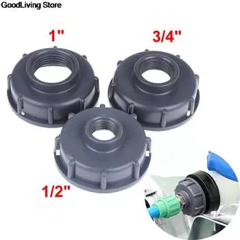 Соединитель для бака IBC JETTING темно-серый 60 мм