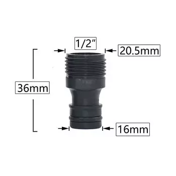 Соединитель для садового шланга XGYN 1/2" 3/4"
