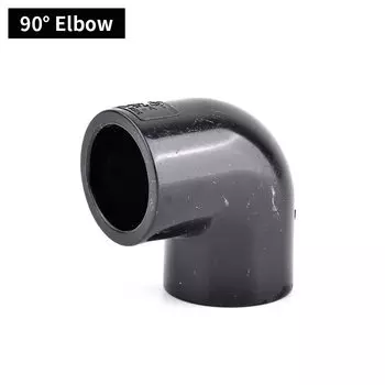 Соединитель для садового водопровода SgooHan, черный, ПВХ, 20-50 мм