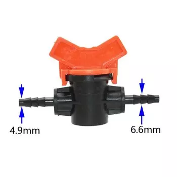 Соединитель для садовой воды LWHRR красный+черный