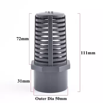 Соединитель для садовой воды SgooHan, ПВХ, темно-серый