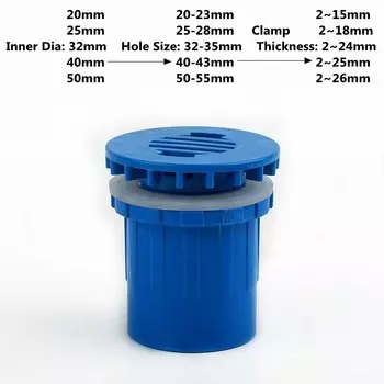 Соединитель для садовой воды SHSMFC синий 20-50 мм