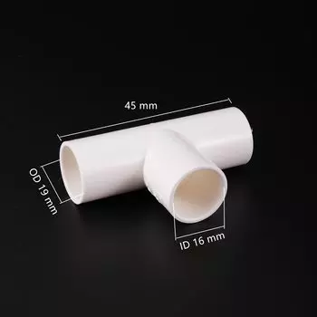 Соединитель для садовой воды Talk-Satisfied, пластик, 16 мм, 2 шт.