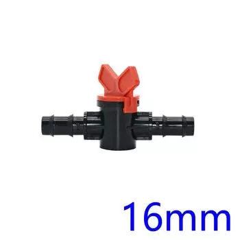 Соединитель для садовой воды XGYN, пластик, красный/черный, 16/20/25 мм
