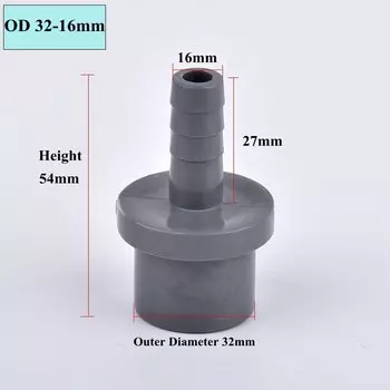 Соединитель для шланга SgooHan серый ПВХ