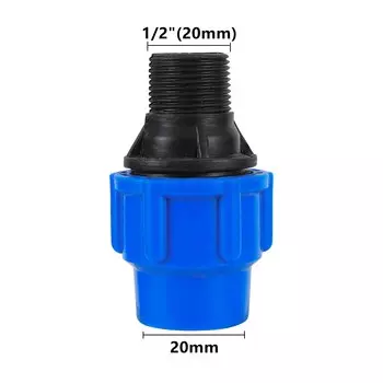 Соединитель для труб ПЭ и ПВХ Adhere To Fly