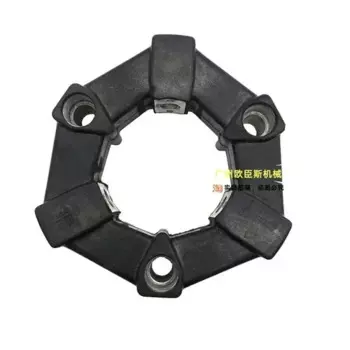 Соединительная муфта гидравлического насоса в сборе. Экскаватор Kubota 155 161 Yama 25 30 50 45 Клейкие детали для подключения двигателя 116 мм 15 TEETHS