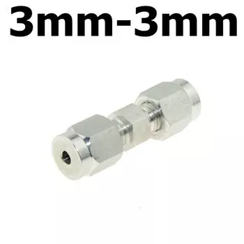 Соединительные фитинги WYWBEY Straight 3mm-25.4mm из нержавеющей стали