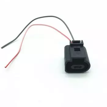 Соединительный разъем электрического провода 1J0973702, датчик температуры воздуха, соединительная муфта жгута проводов для VW Audi A4 A6 A8 Q5 Q7 1J0 973 702