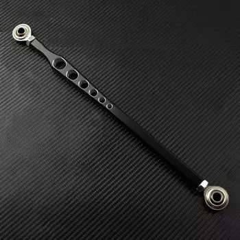 Соединительный рычаг переключения передач мотоцикла, соединительное звена, ЧПУ 330 мм, алюминиевый черный/хром для Harley Touring FLHX Street Glide Softail